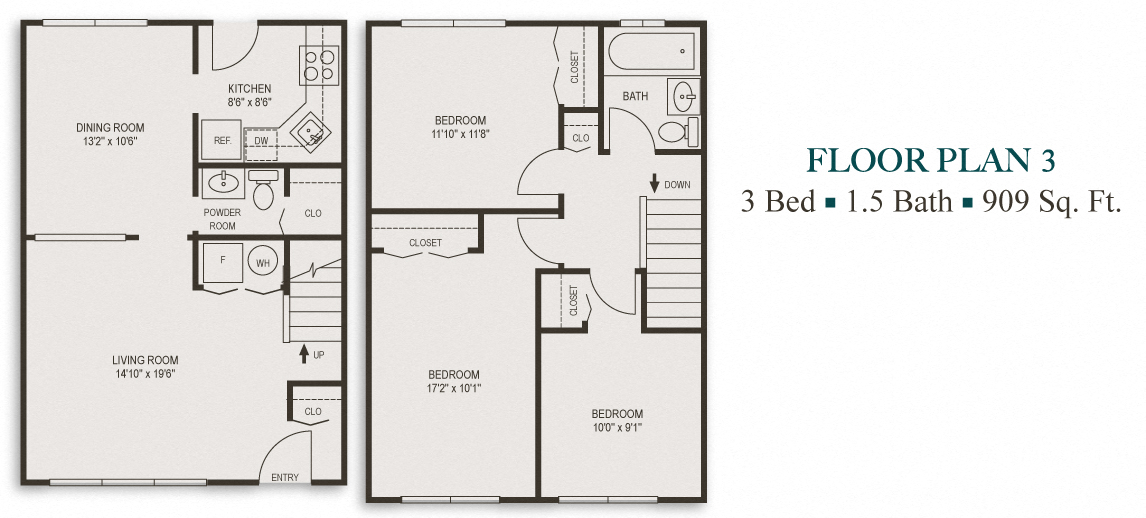 80 Rogers Lane 1-3 Beds Apartment, Townhouse, Affordable for Rent - Photo Gallery 33
